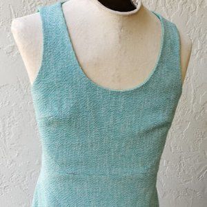 4.collective - Sleeveless - green and white - dress - Size 12 - NWT